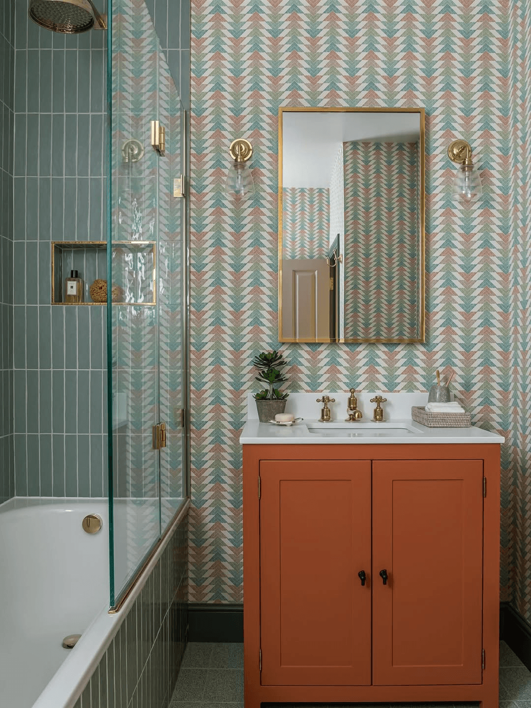 Work of bathroom plumbing