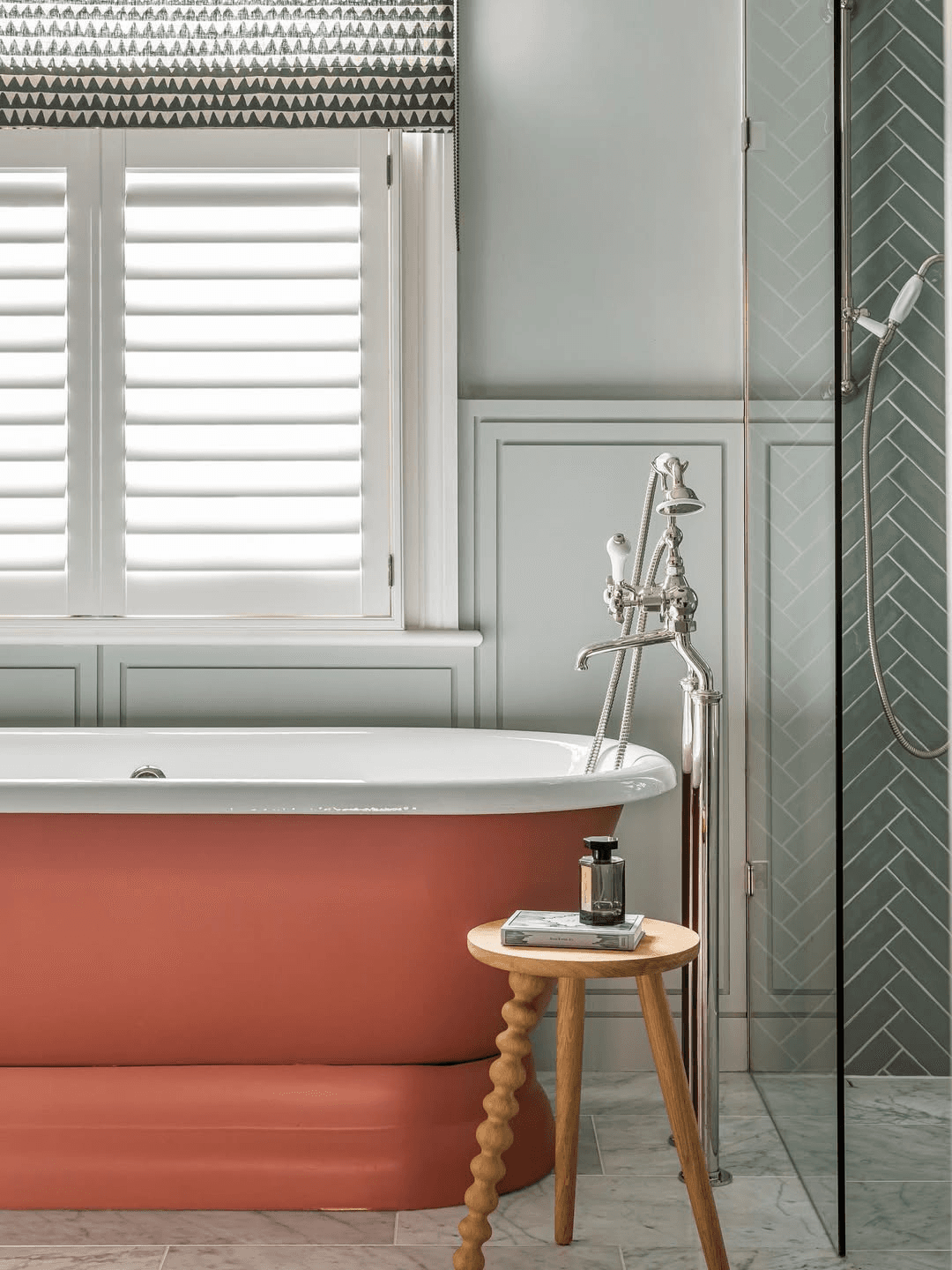 Work of bathroom plumbing